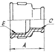 Схема для Муфта переходная 32х15 мм (чугун)