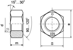 Схема для Гайка для штуцера 22*1,5мм Латунь
