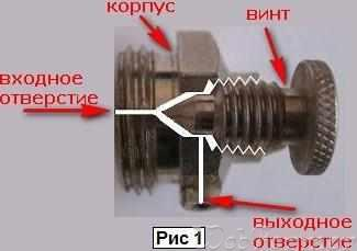 Схема для Кран Маевского 15 мм чёрный