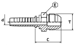 Схема для Переходник д/шланга Ш15х10мм