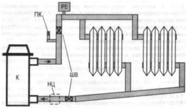 Схема для Элек. водонагреватель ЭВП 18 кВт  220/380В