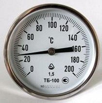Термометр ТБ 63 мм L 50 (0-200С)